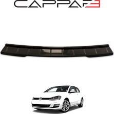 Cappafe Volkswagen Golf 7 2013-2021 Yıl Aralığı Uyumlu Arka Tampon Eşiği Parlak