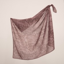 Piramit Naturel Eşarp | Rugan Desen