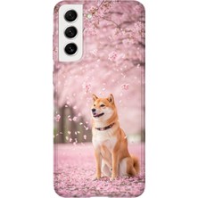 Karsu Design Samsung Galaxy S21 Uyumlu Baskılı Şeffaf Telefon Kılıfı | Koleksiyon: Cute Dog Loyalty