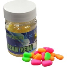 Powerex Yumuşak Mısır Aromalı  Karışık Renkli Silikon Mısır Sazan Yemi