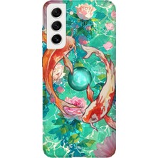 Karsu Design Samsung Galaxy S21 Fe Uyumlu Baskılı Şeffaf Telefon Kılıfı | Koleksiyon: Minimalist Style 3