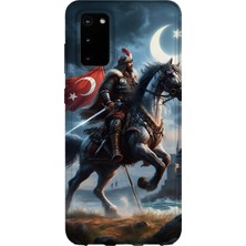Karsu Design Samsung Galaxy S20 Fe Uyumlu Baskılı Şeffaf Telefon Kılıfı | Koleksiyon: Ottoman Tughra