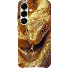 Karsu Design Samsung Galaxy A23 Uyumlu Baskılı Şeffaf Telefon Kılıfı | Koleksiyon: Aesthetic Snake