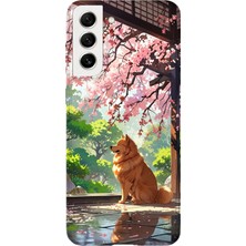 Karsu Design Samsung Galaxy S21 Plus Uyumlu Baskılı Şeffaf Telefon Kılıfı | Koleksiyon: Cute Dog Loyalty