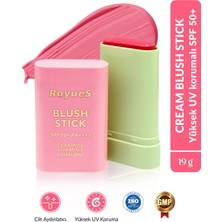 Hobibahçem Nemlendiricili Stick Krem Allık - Yumuşak Dokulu, Yüksek Pigmentli ve Nemlendirici Formül