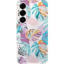 Karsu Design Samsung Galaxy A37 Uyumlu Baskılı Şeffaf Telefon Kılıfı | Koleksiyon: Minimalist Style 1