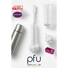 PFU Pratik Faydalı Ürünler Biberon Fırçası | Biberon Temizleme Fırçası | Şişe Yıkama Fırçası | Termos Fırçası