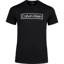 Calvin Klein Calvın Kleın Erkek T-Shırt Upf 40+ CB5HJ301-BLK