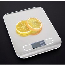 Kiesa Çelik Dijital Mutfak Terazisi 5 kg Hassas Mutfak Tartı Ev ve Iş Yeri Tartı
