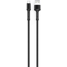 Maks Technology Siyah LS64 Micro USB Kablo-​mkst