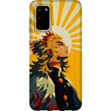 Karsu Design Samsung Galaxy S20 Uyumlu Baskılı Şeffaf Telefon Kılıfı | Koleksiyon: Anime Style 2
