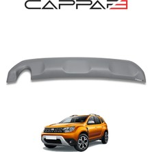 Cappafe Dacia Duster 2018-2024 Yıl Aralığı Uyumlu Arka Tampon Difüzör