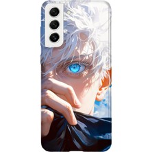 Karsu Design Samsung Galaxy S21 Fe Uyumlu Baskılı Şeffaf Telefon Kılıfı | Koleksiyon: Anime Style 2
