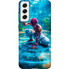 Karsu Design Samsung Galaxy S22 Plus Uyumlu Baskılı Şeffaf Telefon Kılıfı | Koleksiyon: Anime Style 2