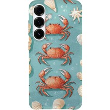 Karsu Design Samsung Galaxy A72 Uyumlu Baskılı Şeffaf Telefon Kılıfı | Koleksiyon: Minimalist Style 3