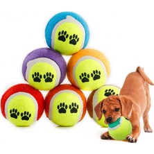 Kiesa 3'lü Köpek Eğitim Topu Dayanıklı Evcil Hayvan Eğitim Topu Köpek Oyun Topu