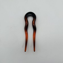 Mare Accessories Kahverengi Ton Geçişli Kemik Saç Tokası