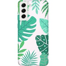 Karsu Design Samsung Galaxy S21 Fe Uyumlu Baskılı Şeffaf Telefon Kılıfı | Koleksiyon: Minimalist Style 5