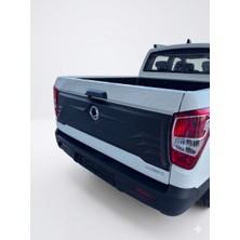 Aftermarket 2018+SSANGYONG Grand Musso Arka Bagaj Kapak Koruma Kaplama Mat Siyah