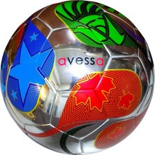 Avessa FT-2100 Futbol Topu No5 Gümüş