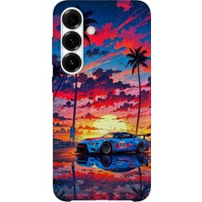 Karsu Design Samsung Galaxy A24 Uyumlu Baskılı Şeffaf Telefon Kılıfı | Koleksiyon: Automobile Life Style