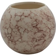 Yerli Akvaryum Seramik Saksı 15x17 cm - Estetik Bitki ve Çiçek Saksısı