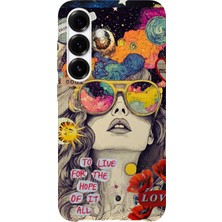 Karsu Design Samsung Galaxy S23 Uyumlu Baskılı Şeffaf Telefon Kılıfı | Koleksiyon: Energy And Aura