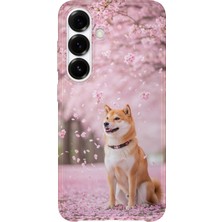 Karsu Design Samsung Galaxy S24 Uyumlu Baskılı Şeffaf Telefon Kılıfı | Koleksiyon: Cute Dog Loyalty