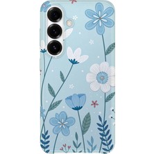 Karsu Design Samsung Galaxy A36 Uyumlu Baskılı Şeffaf Telefon Kılıfı | Koleksiyon: Vintage Floral
