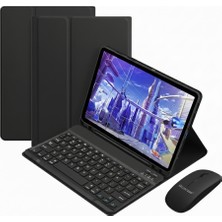 Microcase Honor Pad 10 12.1 Inch Tablet Için Bluetooth Klavye ve Mouse + Kılıf Bkk6