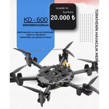 KD-600 Karbonfiber Drone Gövdesi