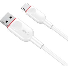 Maks Technology Beyaz Zcl-03 Type-C USB Kablo-​mkst