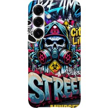 Karsu Design Samsung Galaxy A37 Uyumlu Baskılı Şeffaf Telefon Kılıfı | Koleksiyon: Grafitti Street Art