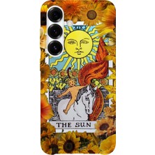 Karsu Design Samsung Galaxy A23 Uyumlu Baskılı Şeffaf Telefon Kılıfı | Koleksiyon: Tarot Cards
