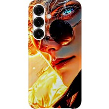 Karsu Design Samsung Galaxy A36 Uyumlu Baskılı Şeffaf Telefon Kılıfı | Koleksiyon: Anime Style 1