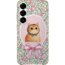 Karsu Design Samsung Galaxy A15 Uyumlu Baskılı Şeffaf Telefon Kılıfı | Koleksiyon: Soft Girl Clean Aesthetic