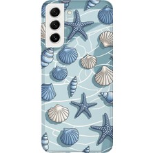 Karsu Design Samsung Galaxy S22 Uyumlu Baskılı Şeffaf Telefon Kılıfı | Koleksiyon: Minimalist Style 2