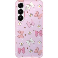 Karsu Design Samsung Galaxy S26 Uyumlu Baskılı Şeffaf Telefon Kılıfı | Koleksiyon: Pink Aesthetic