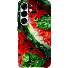 Karsu Design Samsung Galaxy A56 Uyumlu Baskılı Şeffaf Telefon Kılıfı | Koleksiyon: Fruits And Vegetables