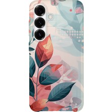 Karsu Design Samsung Galaxy A04S Uyumlu Baskılı Şeffaf Telefon Kılıfı | Koleksiyon: Vintage Floral