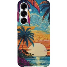 Karsu Design Samsung Galaxy A55 Uyumlu Baskılı Şeffaf Telefon Kılıfı | Koleksiyon: Minimalist Style 5