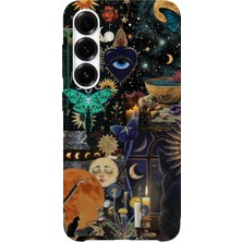 Karsu Design Samsung Galaxy A26 Uyumlu Baskılı Şeffaf Telefon Kılıfı | Koleksiyon: Mystical Symbols