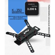 K-350 Karbonfiber Drone Gövdesi