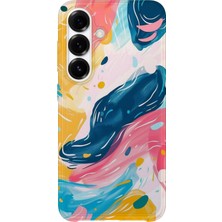 Karsu Design Samsung Galaxy A72 Uyumlu Baskılı Şeffaf Telefon Kılıfı | Koleksiyon: Minimalist Style 2