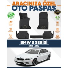 Alberto Rossi Alberto Rossı Bmw  5 Serisi F10 2WD 2013+2016 3D Havuzlu Paspas