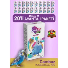 Bird Food Energy Cambaz Muhabbet Kuşu Yemi 250 G - 20 Adet