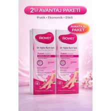 Çetiner Group Biowet Pudralı Sir Ağda Bant Seti 41’li Hassas Ciltler Için Rosehip Vitamin E Epilasyon Seti 2 Paket