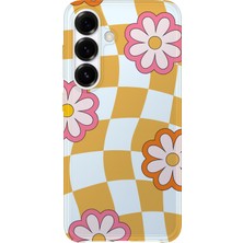 Karsu Design Samsung Galaxy A04S Uyumlu Baskılı Şeffaf Telefon Kılıfı | Koleksiyon: Y2K Retro Patterns