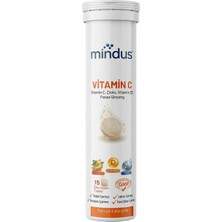 Mindus Vitamin C 15 Efervesan Tablet