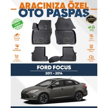 Alberto Rossi Alberto Rossı Ford Focus 3 Sedan 2011+2014 3D Havuzlu Paspas